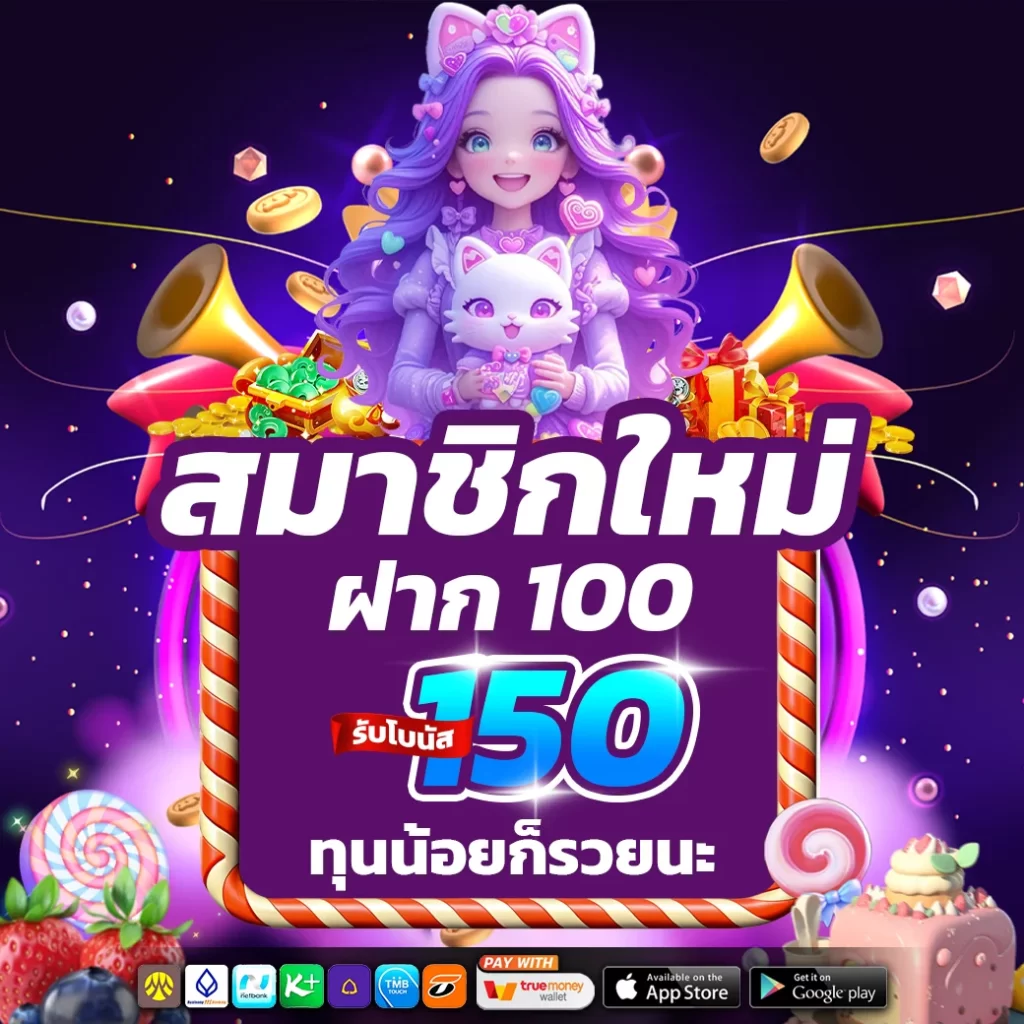 ฝาก100รับ150